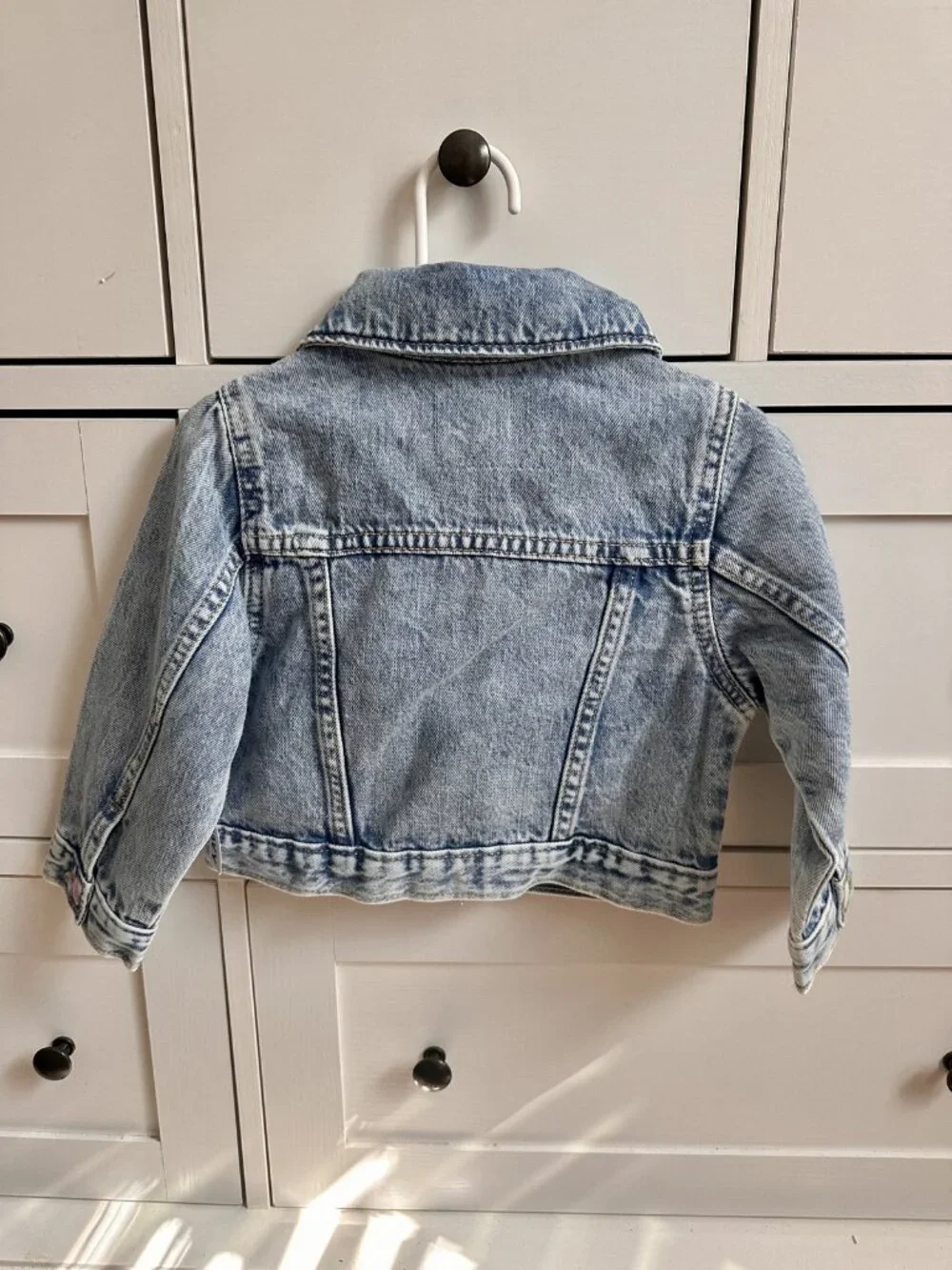 Old Navy - Girls Denim Jacket with Colorful Buttons - BNWT!
